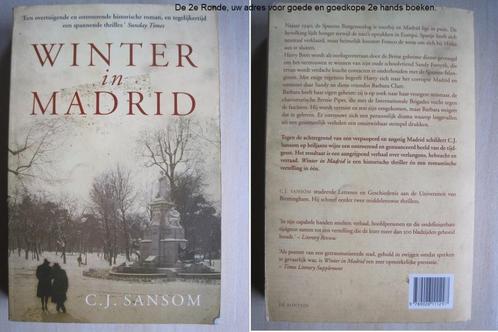 283 - Winter in Madrid - C.J. Sansom, Boeken, Romans, Zo goed als nieuw, Verzenden
