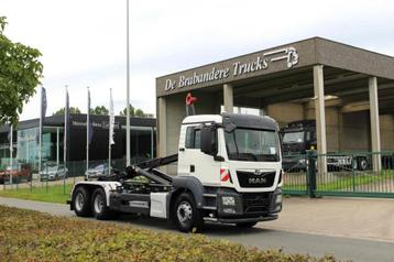 MAN TGS 26.420 6X4 containerwagen - EURO 6 - 2017 - 253.200  disponible aux enchères