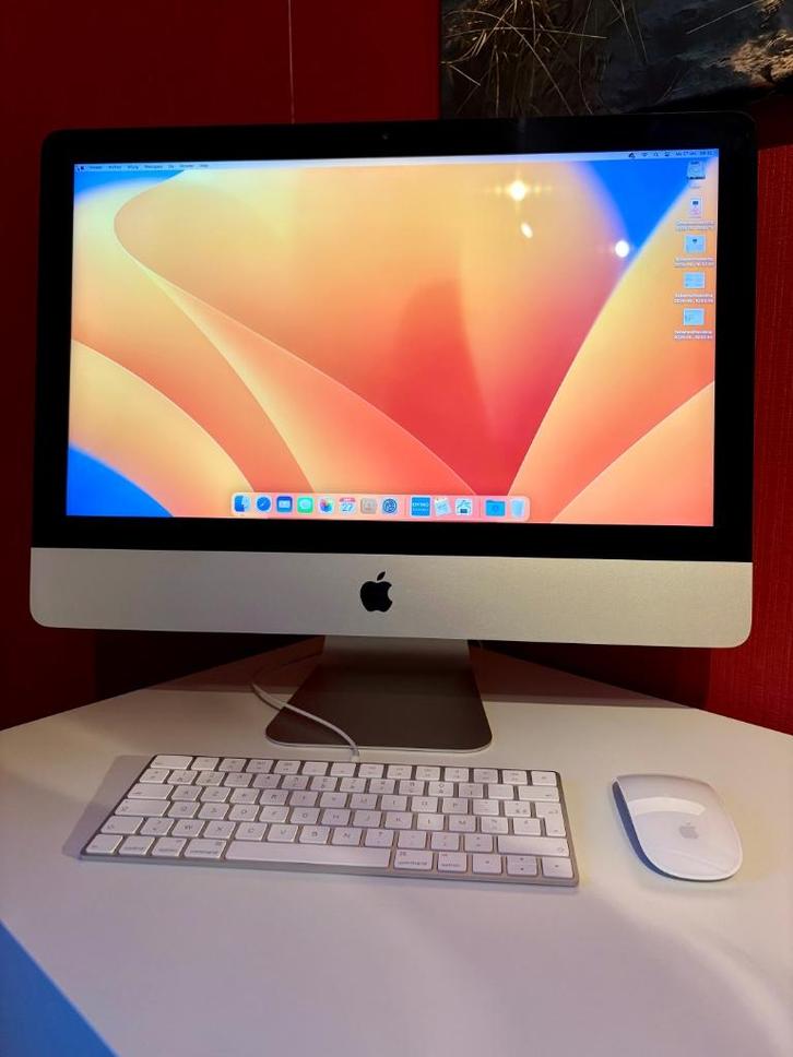 Apple iMac Retina 4K - 21.5-inch 2017, Computers en Software, Apple Desktops, Zo goed als nieuw, iMac, HDD en SSD, 3 tot 4 Ghz