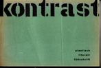 KONTRAST Plastisch literair tijdschrift 1961 lino poëzie Car, Boeken, Ophalen of Verzenden, Zo goed als nieuw