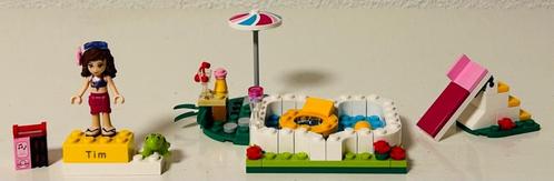 Lego Friends / 41090 Olivia's Garden Pool, Kinderen en Baby's, Speelgoed | Duplo en Lego, Zo goed als nieuw, Lego, Complete set