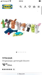 Titta Djur 10 vingerpopjes nieuw!, Kinderen en Baby's, Ophalen of Verzenden, Zo goed als nieuw