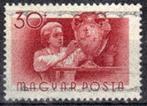 Hongarije 1955 - Yvert 1162 - Courante reeks - Beroepen (ST), Verzenden, Gestempeld