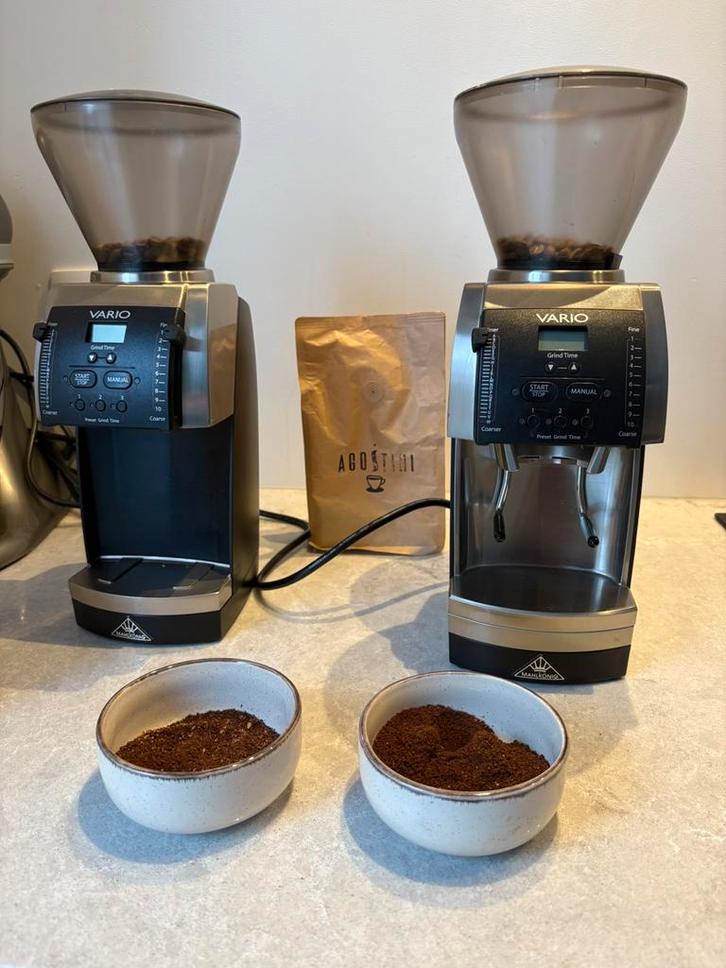 2 x Mahlkonig Vario Koffiemolens, Elektronische apparatuur, Koffiemachine-accessoires, Zo goed als nieuw, Ophalen of Verzenden