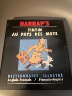 Dictionnaire Anglais-Français Harrap Tintin au pays des mots, Livres, Autres éditeurs, Anglais, Utilisé, Enlèvement ou Envoi