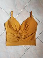 Crop top, Comme neuf, Jaune, Taille 38/40 (M), Sans manches