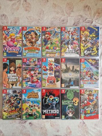 Verschillende Switch games te koop. beschikbaar voor biedingen