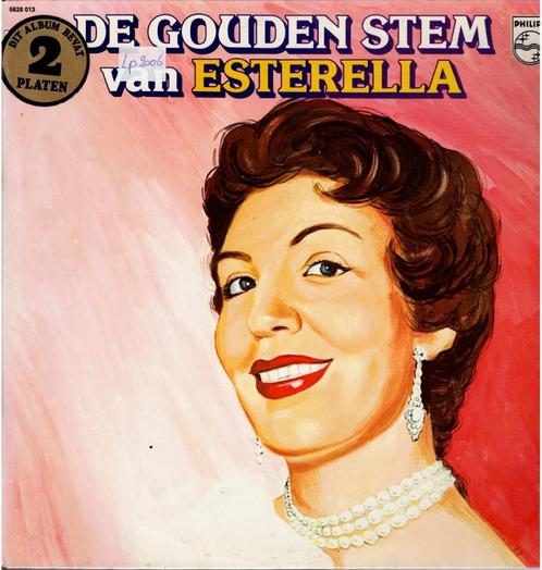 2 x Vinyl, LP   /   La Esterella – De Gouden Stem Van Ester, Cd's en Dvd's, Vinyl | Overige Vinyl, Overige formaten, Ophalen of Verzenden