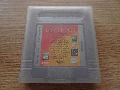 The Lion King - Nintendo Game Boy, Consoles de jeu & Jeux vidéo, Jeux | Nintendo Game Boy, Comme neuf, Aventure et Action, 1 joueur