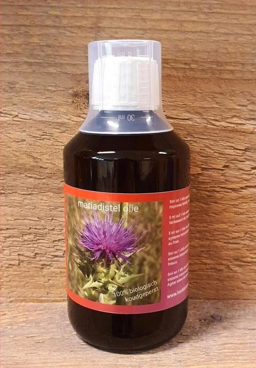 Mariadistelolie - 100% Bio Koud Geperst - Herb Bird Mix, Dieren en Toebehoren, Vogels | Toebehoren, Nieuw, Ophalen of Verzenden