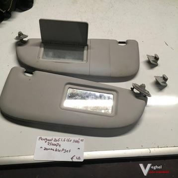 Peugeot 206 1.6 16v 5drs 2003 wagennr 2500074 Zonnekleppen s beschikbaar voor biedingen