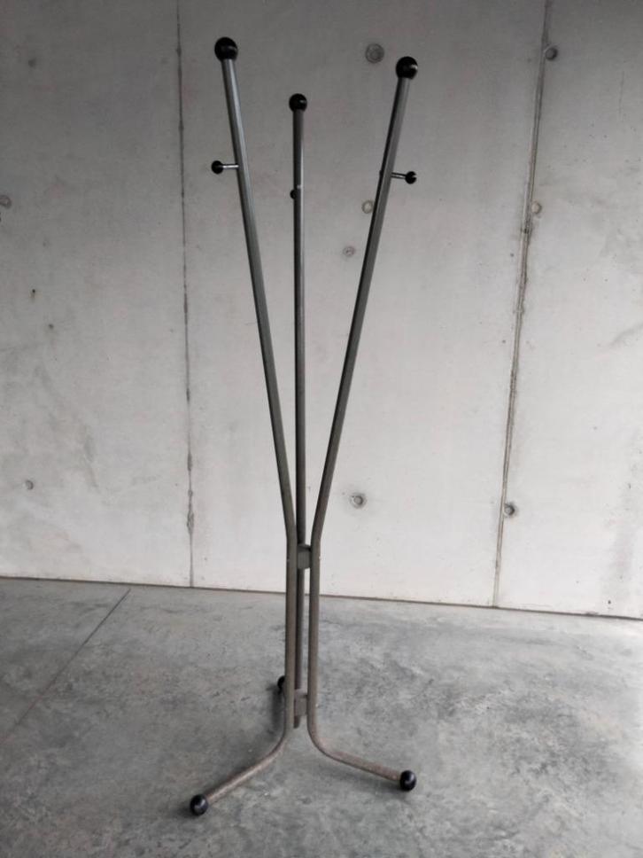1950s vintage industrial design vloer kapstok Atomic stijl, Huis en Inrichting, Woonaccessoires | Kapstokken, Gebruikt, Staande kapstok