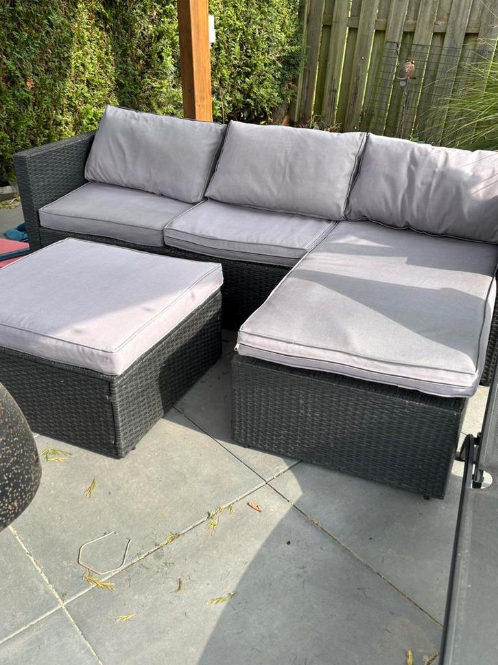 Wickr loungeset, Tuin en Terras, Tuinsets en Loungesets, Zo goed als nieuw, Loungeset, Ophalen