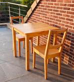 Tafel Ikea met 2 stoelen, Huis en Inrichting, Ophalen, Zo goed als nieuw
