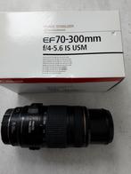 Canon EF 70-300mm f/4-5.6 IS USM, Telelens, Ophalen of Verzenden, Zo goed als nieuw, Zoom