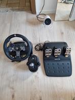 Logitech g920 met shifter Xbox/Pc, Games en Spelcomputers, Spelcomputers | Xbox | Accessoires, Ophalen, Zo goed als nieuw, Xbox One