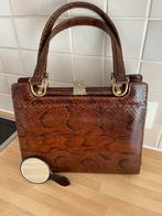 Mooie vintage dames handtas, Handtassen en Accessoires, Tassen | Damestassen, Ophalen, Zo goed als nieuw, Handtas