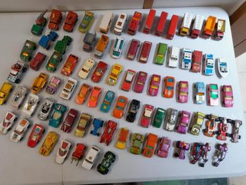 84 stuks vintage MATCHBOX   beschikbaar voor biedingen