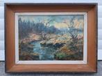 huile sur panneau signe canone, Ophalen of Verzenden