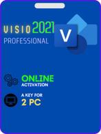 Microsoft Visio 2021 Pro (2PC), Computers en Software, Besturingssoftware, Nieuw, Ophalen of Verzenden, Windows