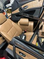 Natuur bruin interieur BMW E60 E61 half elektrisch, Ophalen, BMW