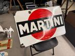 MARTINI emaille reclamebord 1956, Verzamelen, Ophalen of Verzenden, Gebruikt, Reclamebord