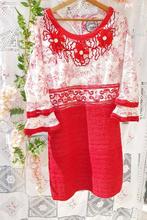 Robe espagnole rouge/noire, Maat 38/40 (M), Marque espagnole, Nieuw, Ophalen of Verzenden