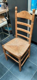 6 eiken stoelen, Huis en Inrichting, Ophalen