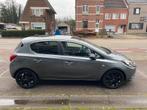 Opel Corsa E 5D Black Edition 1.2 Benzine + Navigatie, Auto's, Stof, Gebruikt, Bedrijf, Corsa