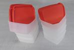 8 Tupperware diepvriesdozen met deksel (nieuw), Ophalen, Nieuw, Oranje, Bak of Kom