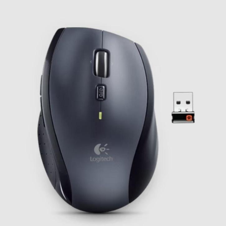 Logitech M705, Computers en Software, Muizen, Zo goed als nieuw, Muis, Rechtshandig, Draadloos, Ergonomisch, Ophalen of Verzenden