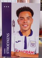 Carte Postale A5 Dédicacée RSC Anderlecht Stroeykens, Verzamelen, Sportartikelen en Voetbal, Ophalen of Verzenden, Zo goed als nieuw