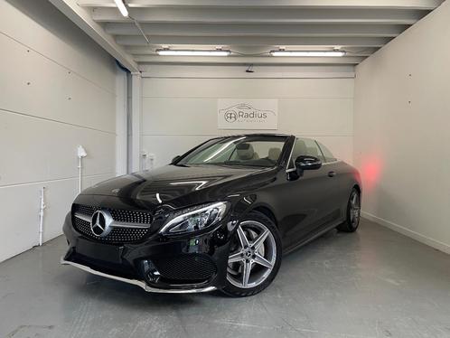 Mercedes-Benz - C180Cabrio - AMG Line - Automaat - Navigatie, Auto's, Mercedes-Benz, Bedrijf, Te koop, C-Klasse, ABS, Airbags