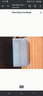 Blauw handtasje, Bijoux, Sacs & Beauté, Enlèvement, Neuf, Bleu, Autres marques