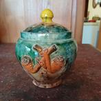 Tabakpot in aardewerk, Enlèvement