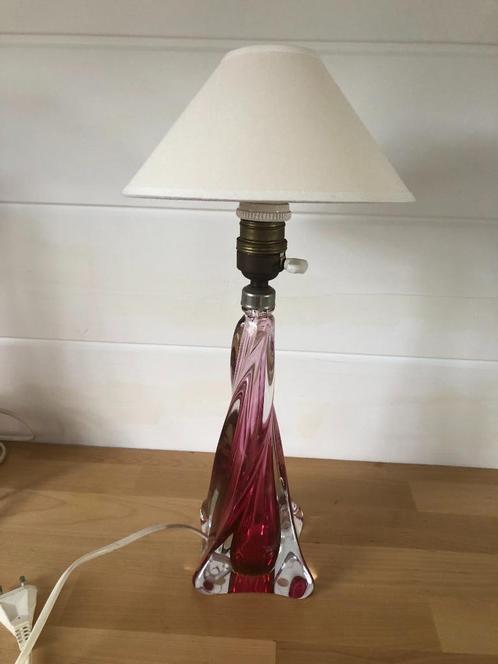 Lampe "Val Saint Lambert", Huis en Inrichting, Lampen | Tafellampen, Ophalen of Verzenden