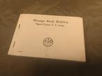 1943 US message book M-210-A, Verzamelen, Ophalen of Verzenden