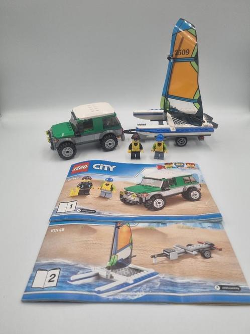Lego City 60149 44 with Catamaran, Kinderen en Baby's, Speelgoed | Duplo en Lego, Zo goed als nieuw, Lego, Complete set, Ophalen of Verzenden