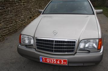 Mercedes W140 500SE, Autos, Cuir, Achat, 4 portes, 5000 cm³