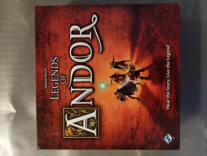 Bordspel Legends of Andor, Hobby en Vrije tijd, Gezelschapsspellen | Bordspellen, Zo goed als nieuw, Ophalen