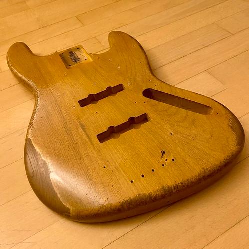 Jazz basbody Baldman guitar relic ash 2,3 kg, Muziek en Instrumenten, Instrumenten | Onderdelen, Zo goed als nieuw, Ophalen of Verzenden