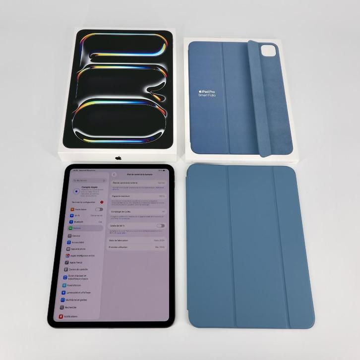 iPad Pro 11 pouces M4 Wi-fi 512 Go Space Black, Computers en Software, Apple iPads, Zo goed als nieuw, Apple iPad Pro, Wi-Fi, 11 inch