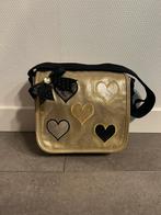Gouden schoudertas crossbody Zebra, Ophalen of Verzenden, Zo goed als nieuw, Goud, Overige merken