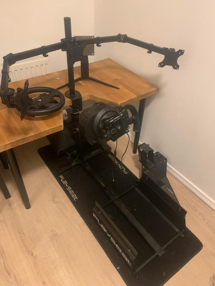 Playseat Evolution met Thrustmaster TX, Games en Spelcomputers, Games | Pc, Gebruikt, Ophalen