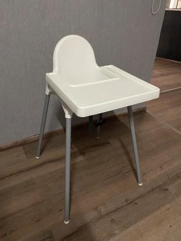 Ikea antilop hoge kinderstoel met blad, Enlèvement, Comme neuf