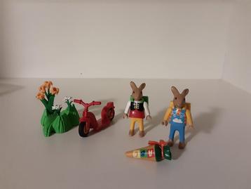 Playmobil de eerste schooldag van de Paashaasjes - compleet beschikbaar voor biedingen