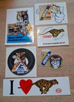 Groot lot stickers Esso tijger motor olie oil benzine, Ophalen of Verzenden, Zo goed als nieuw, Auto of Motor