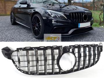 Sport grille Zwart Chrome met camera geschikt voor Mercedes  beschikbaar voor biedingen