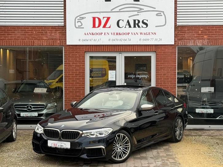 BMW M550i X-DRIVE 4.4i V8 |KEY LESS | CAMÉRA 360* | ACC |, Autos, BMW, Entreprise, Achat, Série 5, Caméra 360°, 4x4, ABS, Caméra de recul