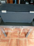Coffre de rangement anthracite CURVER, Tuin en Terras, Tuinmeubel-accessoires, Ophalen, Gebruikt